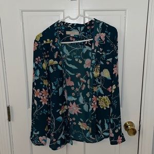 Button up Loft Top